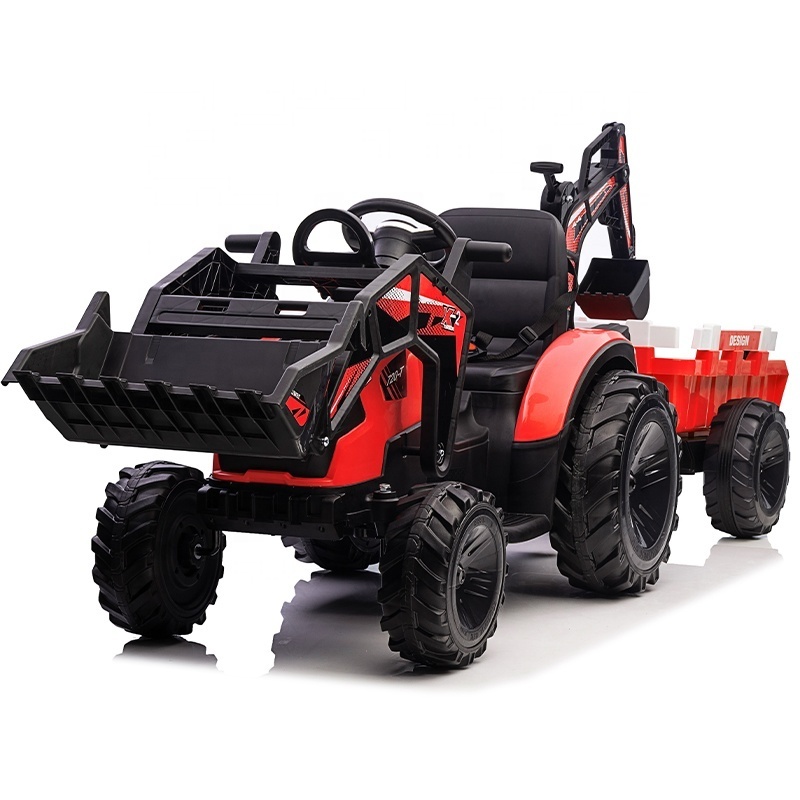 Electric toy car tractor 24v for big kids to ride on