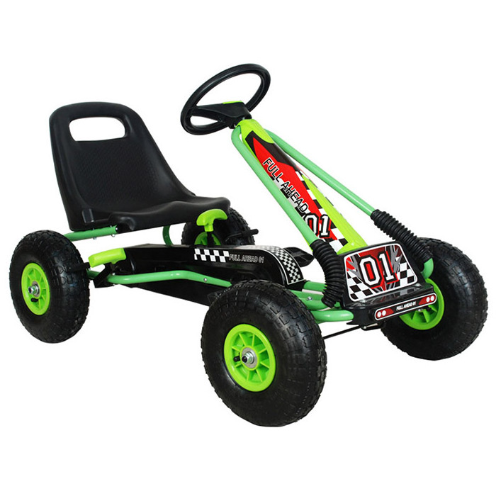 Outdoor toy high quality new racing pedal go kart ride on car for kids to play