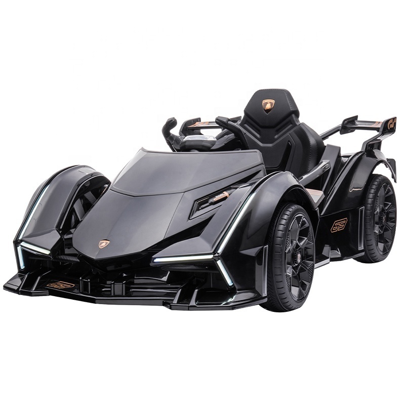 baby sport ride on car with parent  remote control Lambo V12 Vision Gran Turismo 12v kids electric car