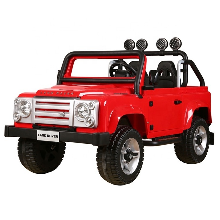 Wholesale Licensed Rover 2 seater 2WD 12V big kids electric cars for 10 year olds to drive children ride on car with remote