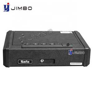 JIMBO factory security metal hand gun safe with Biometric Fingerprint Lock