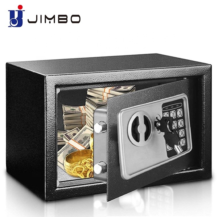 JIMBO factory price custom mini money Jewelry Digital Electronic Lock Safe Box Home Mini Money Safe Box with Lock