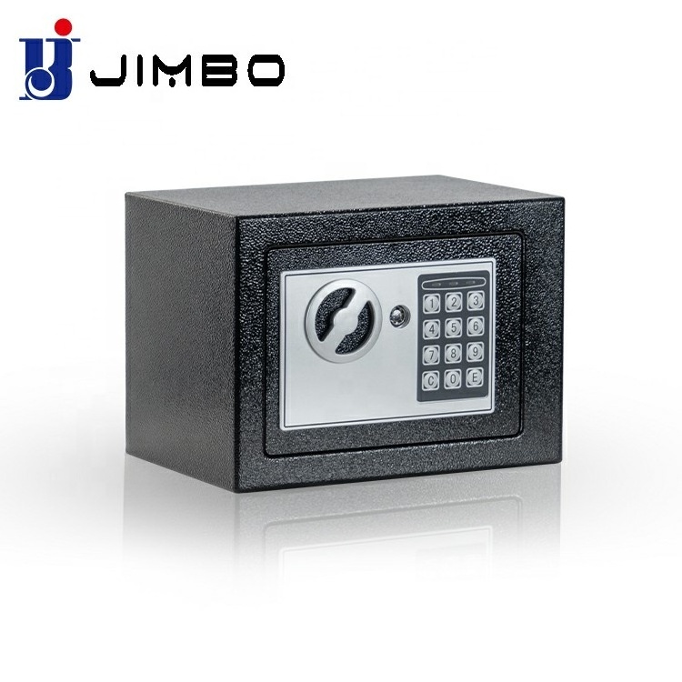 Small mini steel office home vault stash wall secret hidden portable deposit money safe security box with digital lock