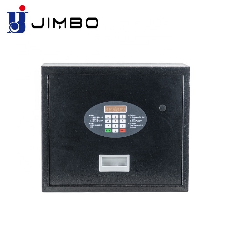 Steel home wardrobe laptop drawer hidden money burglary electronic security top open hotel safe box