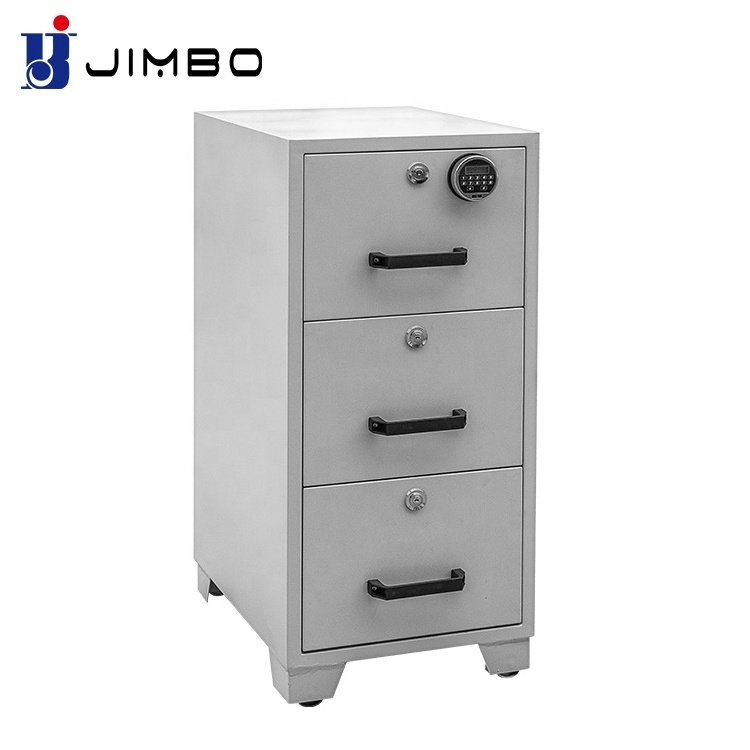 Office steel alacena de dolap kabinet logam 4 tier filing A4 file fireproof metal storage drawer cabinet