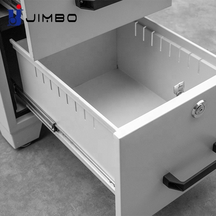 JIMBO 2 Drawers Vertical Filing Cabinet Hot Sale File Cabinet Office Furniture Metal Contemporary School Storage Cabinet 40 MM