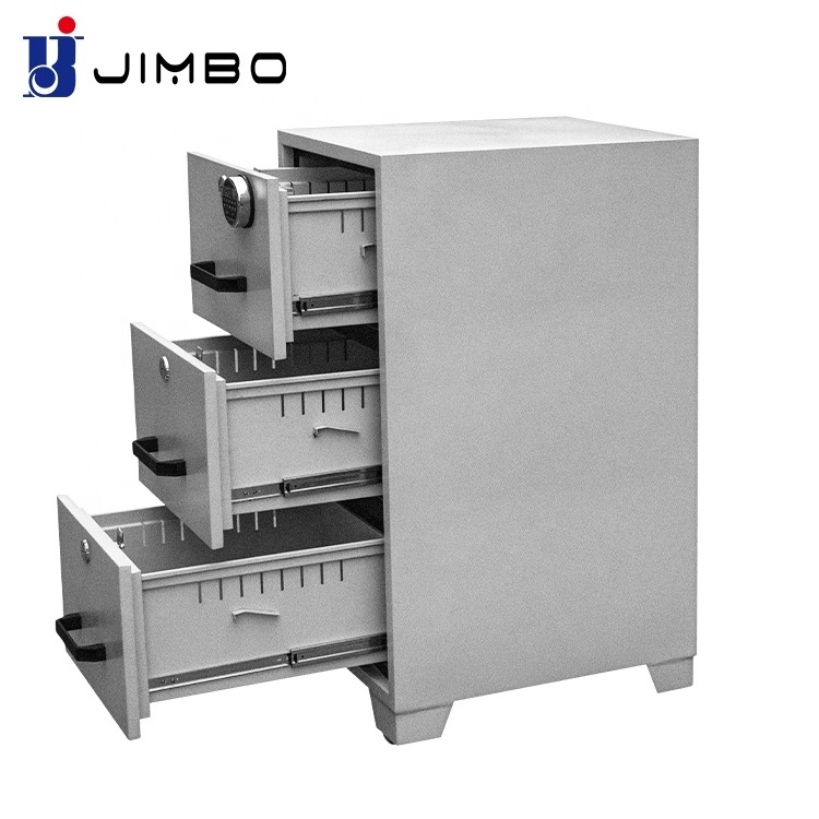 Office steel alacena de dolap kabinet logam 4 tier filing A4 file fireproof metal storage drawer cabinet