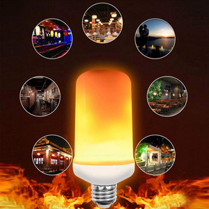 Hot Sale LED Flame Light Atmosphere Simulation Flame Bulb E26 E27 Home Dynamic Simulation Flame Bulb