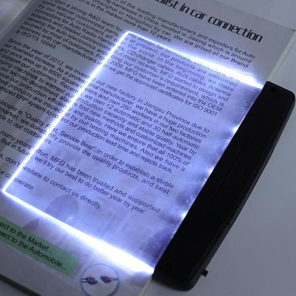 Multifunctional Eye Protection Lightwedge Students Study Flat Panel Night Vision Led Book Reading Light