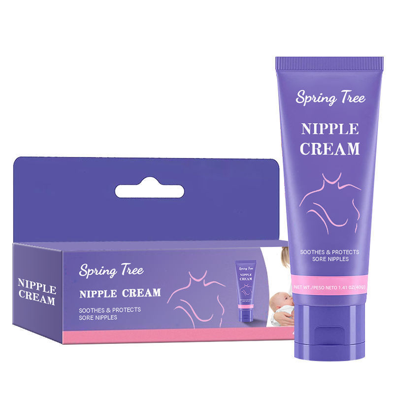 Private Label Whitening Soothing Breast Nipple Cream for Women Mom Feeding Mom Nursing Pink Breast Enhancers Nipple Cream