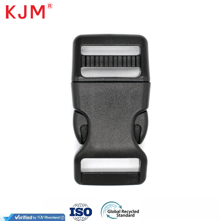 Pet collar and leash accessories 10mm 15mm 20mm pet hardware small plastic buckle dog cat breakaway side release collar buckle