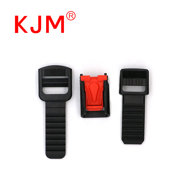 Custom Color 20mm Motorcycle Accessories Center Release Safety Strap Plastic Helmet Buckle Clip