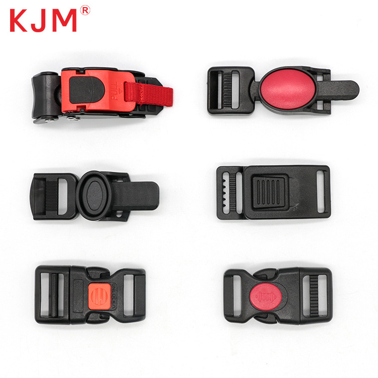 KJM Custom Quick Release Adjustable Strap Motorcycle Accessory Helmet Side Release Buckle