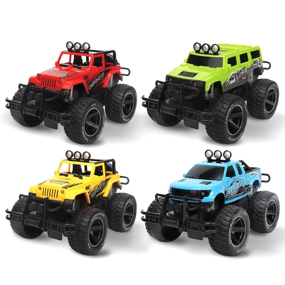 Jimei high quality 2.4G power new design jeep vehicle remote control car kids outdoor racing game toys rc cars for kids