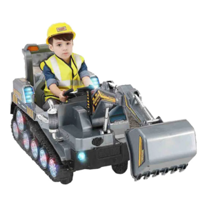 Jimei factory direct excavator toys for kids ride on 12v with remote control simulation game excavator toy ride-on cars for kids