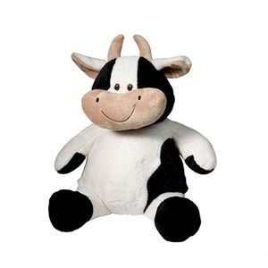 JM9103 Promotional Animal Cow Custom Plush Soft Toy