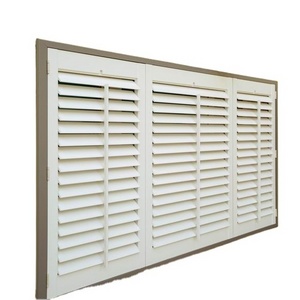 China Manufacture  Plantation Shutters Direct  Wooden shutter   Plantation Shutters for window