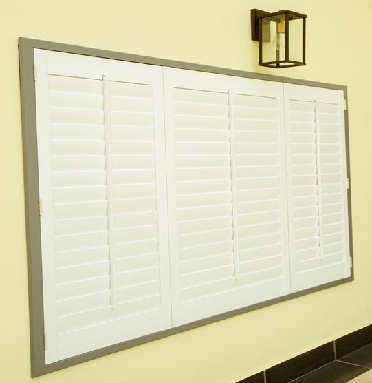 China Manufacture  Plantation Shutters Direct  Wooden shutter   Plantation Shutters for window