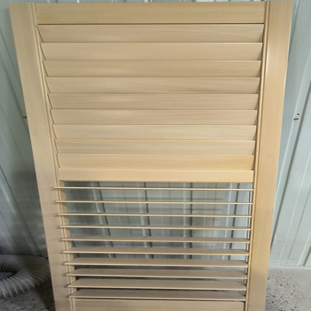 China Manufacture   Plantation Shutters  Wooden  Shutters Basswood  Shutter