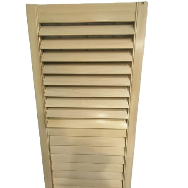 China Manufacture   Plantation Shutters  Wooden  Shutters Basswood  Shutter