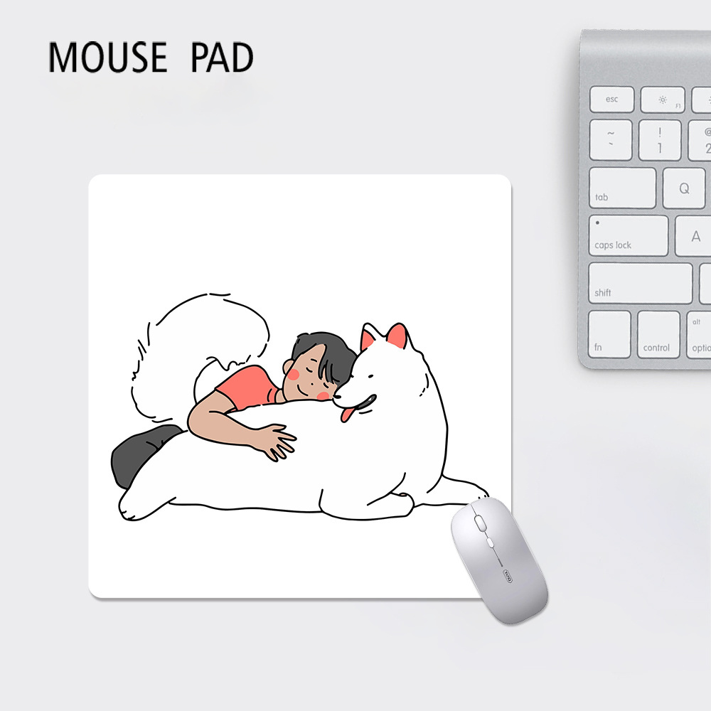 Tempered glass diy mouse pad hard and smooth 360*300*3mm for real gaming mouse pad black or custom