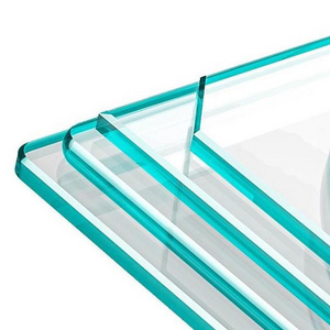 high quality Factory Custom Optical 92% Transmittance Tempered glass panels for balcony