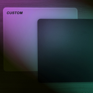 hot selling Customized mouse mat Frosted texture e-sports tempered glass mouse pad for PC game