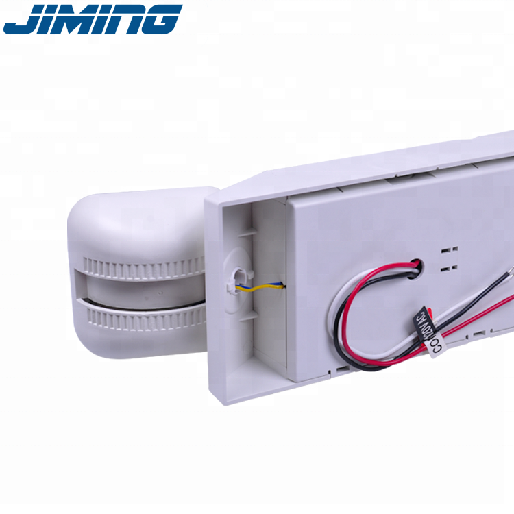 Made by JIMING Emergency Lighting Manufacturer Rechargeable Twin Spot Battery Back Up Led Emergency Light