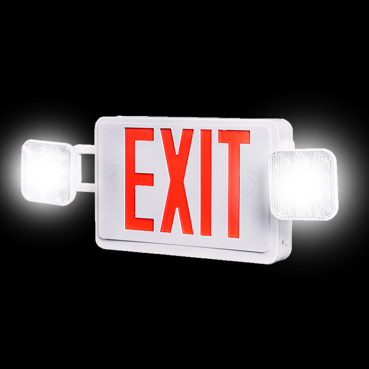 Made in Vietnam UL listed LED Emergency light LED EXIT SIGN COMBO for JLEC2BCW