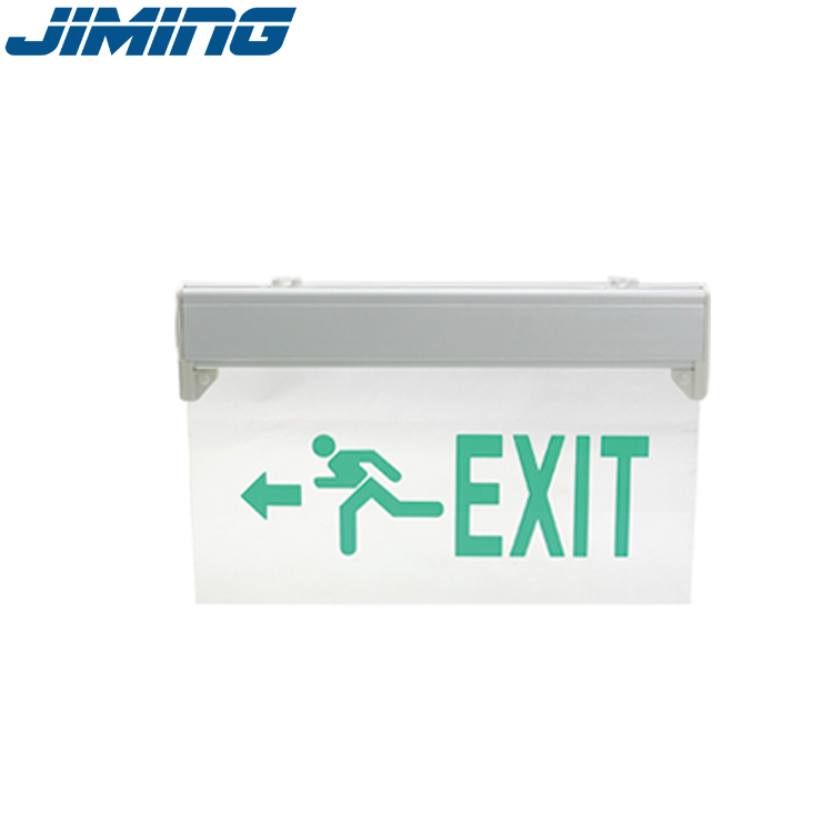 Made by JIMING Special offer wholesale rechargeable lamp exit sign LED emergency exit sign