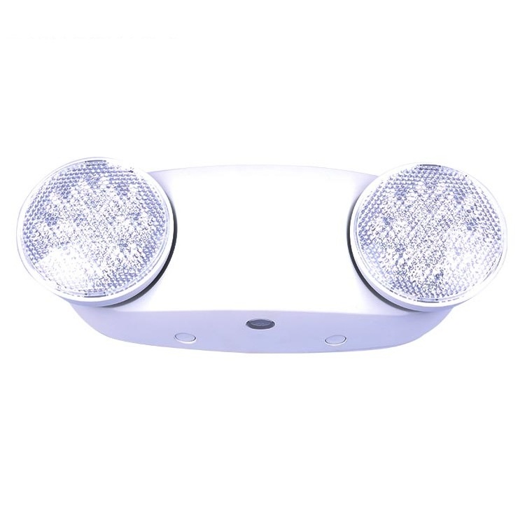 Made by JIMING Dustproof led portable rechargeable twin spot emergency light  for homes