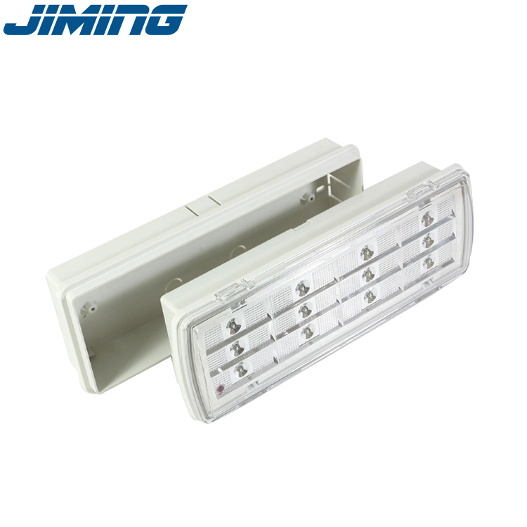 Made by JIMING Unique design 4.4W led emergency charging light LED indoor emergency light battery back up lights