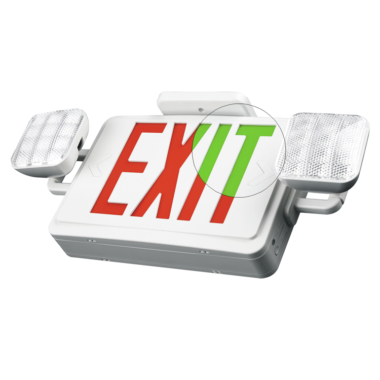 Made in Vietnam UL listed LED Emergency light LED EXIT SIGN COMBO for JLEC2BCW