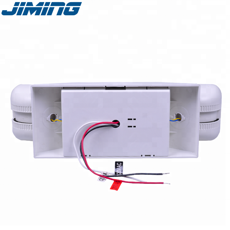 Made by JIMING Emergency Lighting Manufacturer Rechargeable Twin Spot Battery Back Up Led Emergency Light