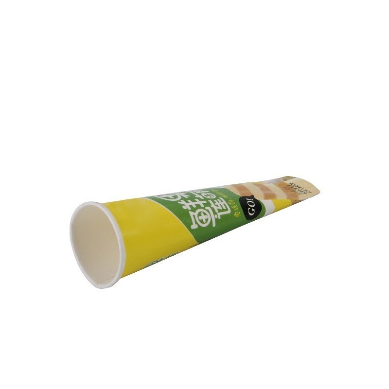 China Factory Customized Ice Cream Paper Calippo Tube Packaging For Ice Lollies