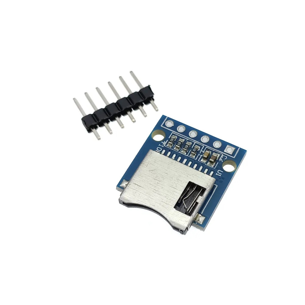 TF Card Holder Adapter Board 9P 10Pin Self Elastic Card Holder T-Flash SD Card Holder Micro SD PCB Transfer test board module