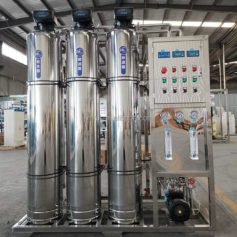 Drinking Water Machine Outdoor Water Filter Ro System Desalination Plant Price Packaged Drinking Water Treatment Plant