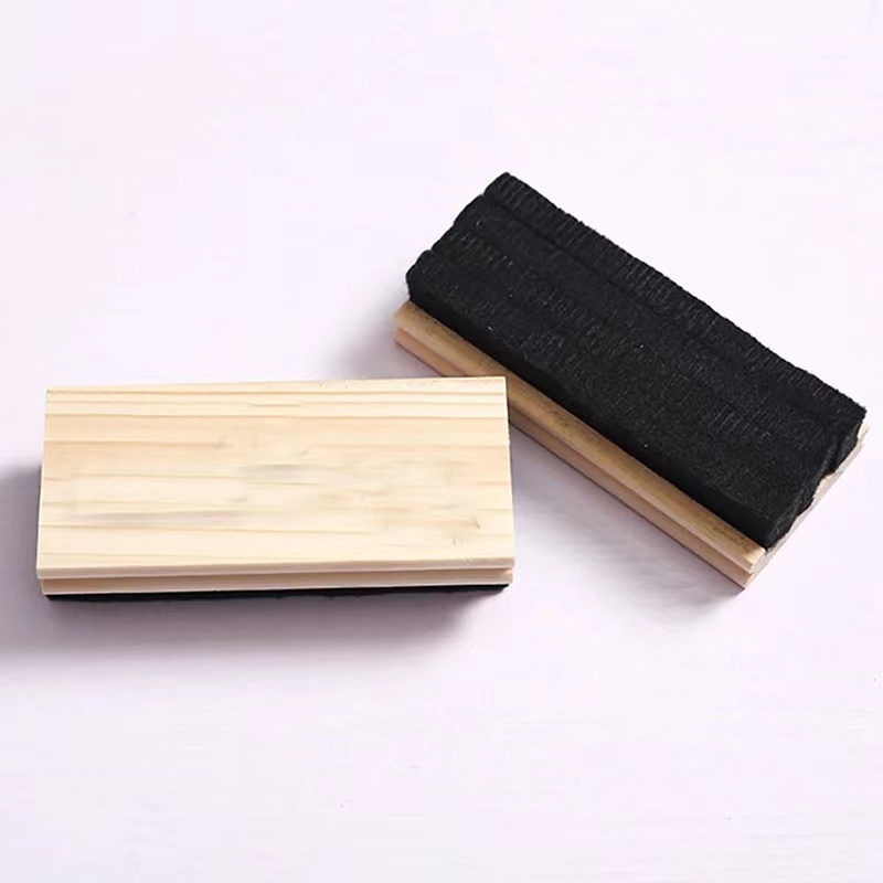 school office new listing teacher teaching whiteboard eraser children's drawing board eraser wooden blackboard eraser