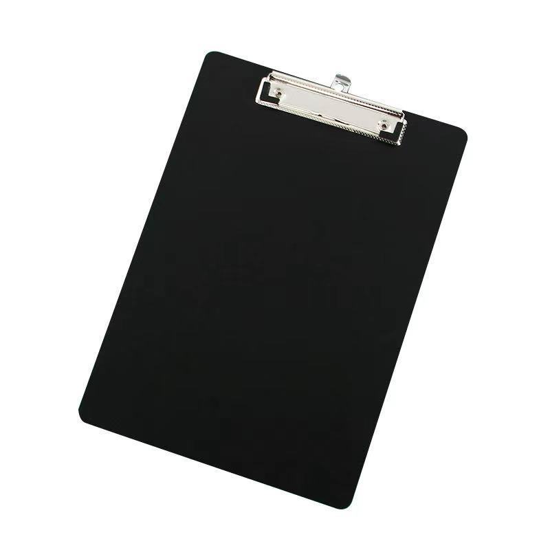 A4 double sided high quality folding PVC clipboard with pocket with pen holderfoldable clipboard for office clip board