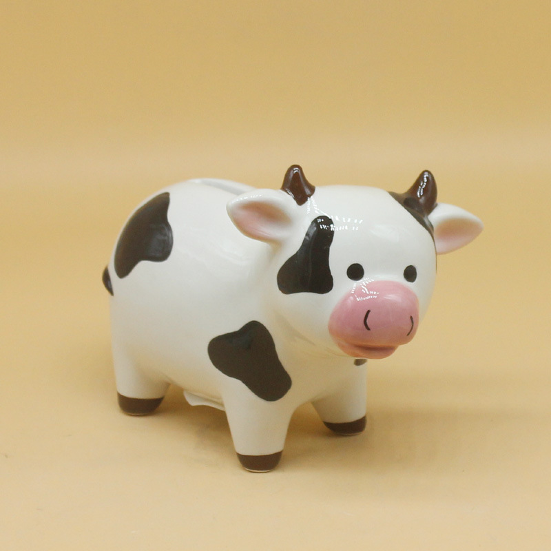 Piggy ceramic girl money box coin bank for home decoration Ceramic Money Box Coins Piggy Saving Bank