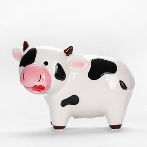 Piggy ceramic girl money box coin bank for home decoration Ceramic Money Box Coins Piggy Saving Bank