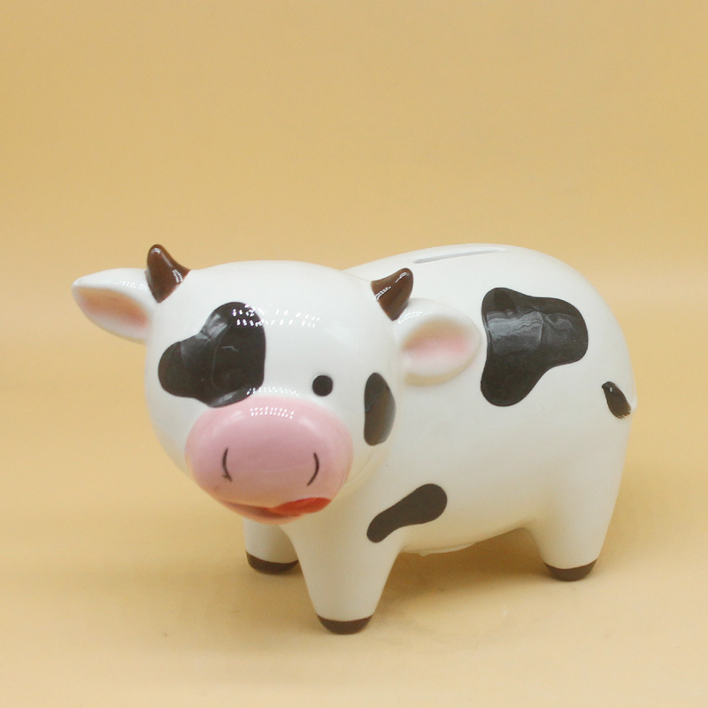 Piggy ceramic girl money box coin bank for home decoration Ceramic Money Box Coins Piggy Saving Bank