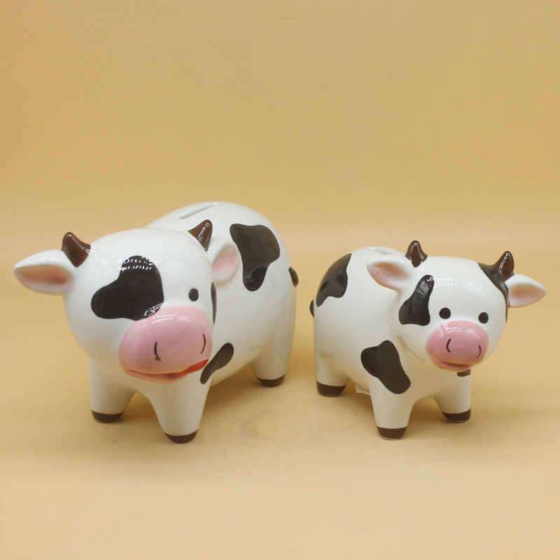 Piggy ceramic girl money box coin bank for home decoration Ceramic Money Box Coins Piggy Saving Bank