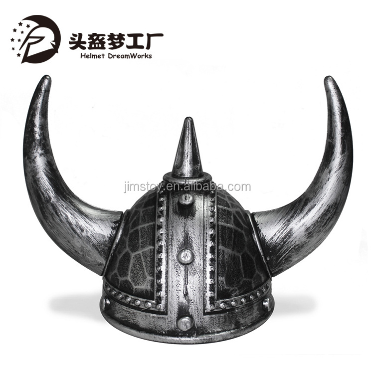 Viking Carnival Bull Ox horn Fancy Helmet