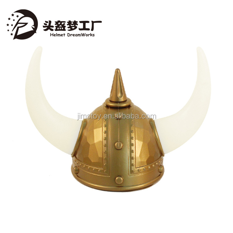 Viking Carnival Bull Ox horn Fancy Helmet