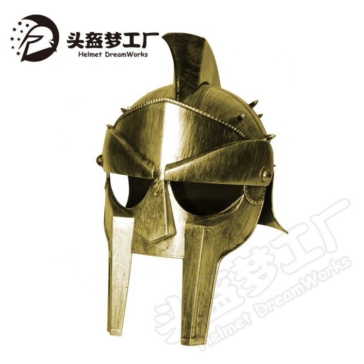 Medieval Functional Helmet of The Spaniard Maximus Roman Gladiator Armor for adult