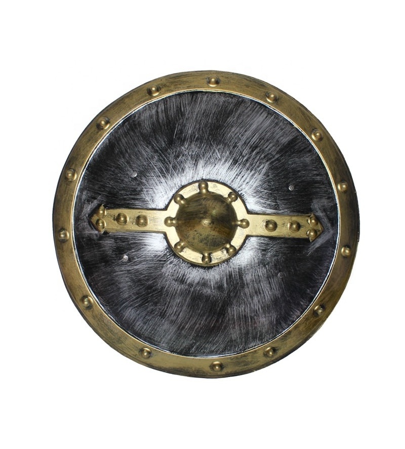 Hot Sale Medieval PVC Shield Bronze G. ESCUDO 49CM Plastic Toy Shields