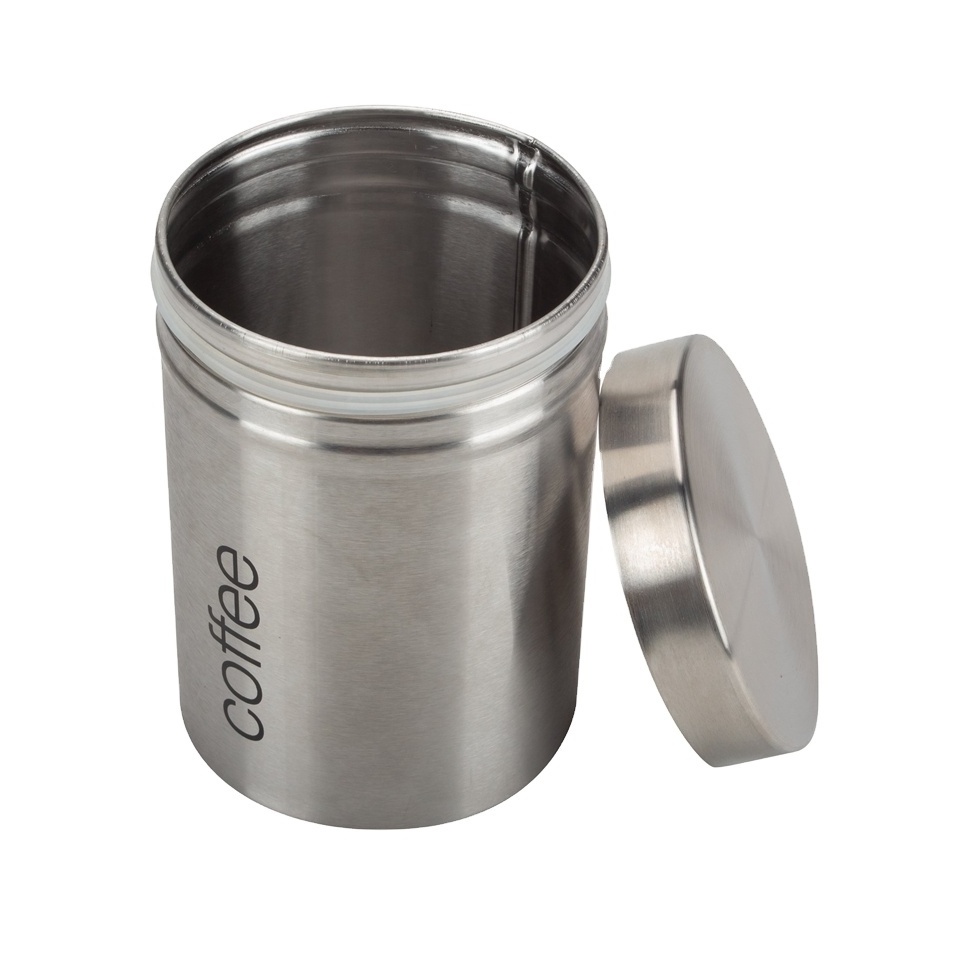 stainless steel Tea Coffee Sugar Canister