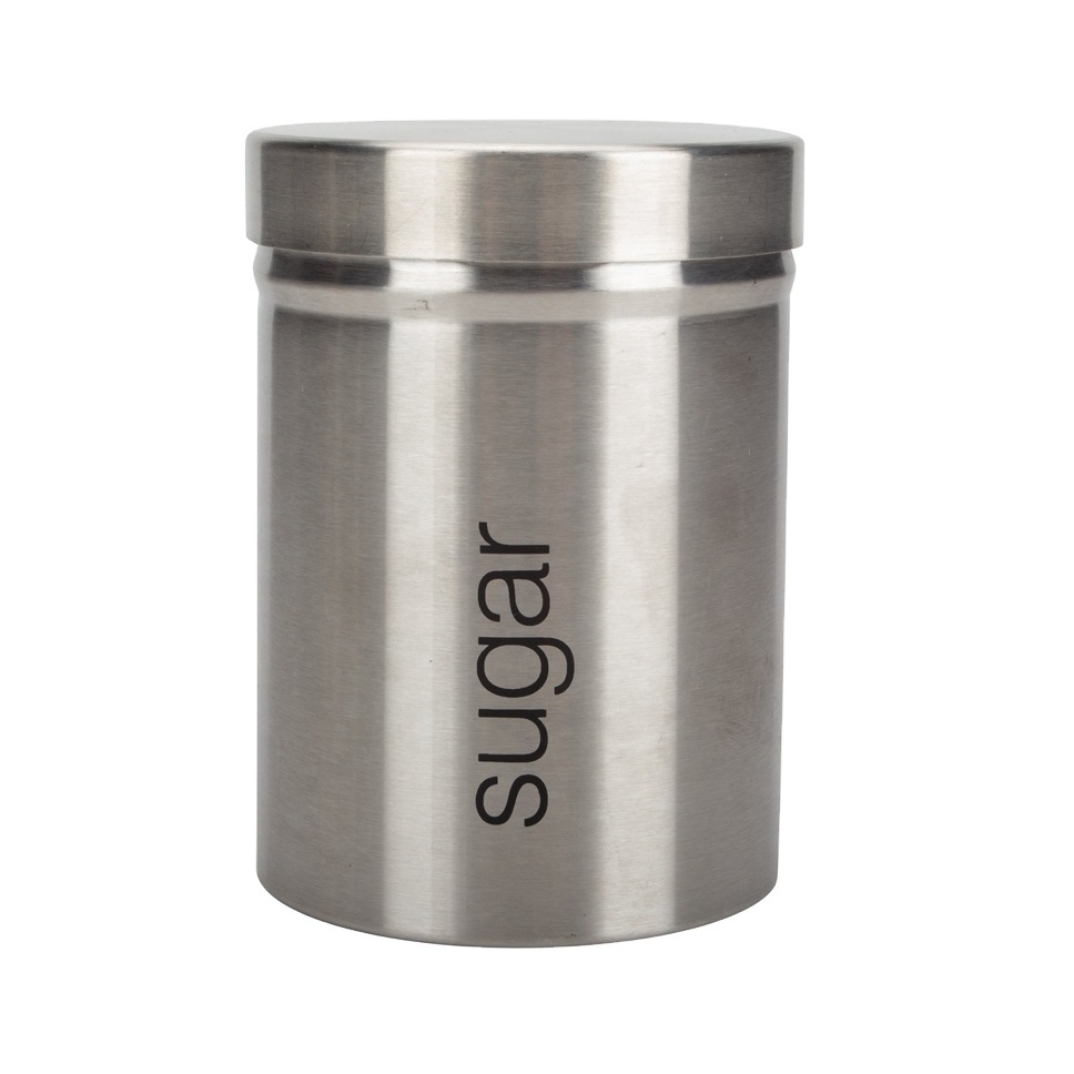 stainless steel Tea Coffee Sugar Canister