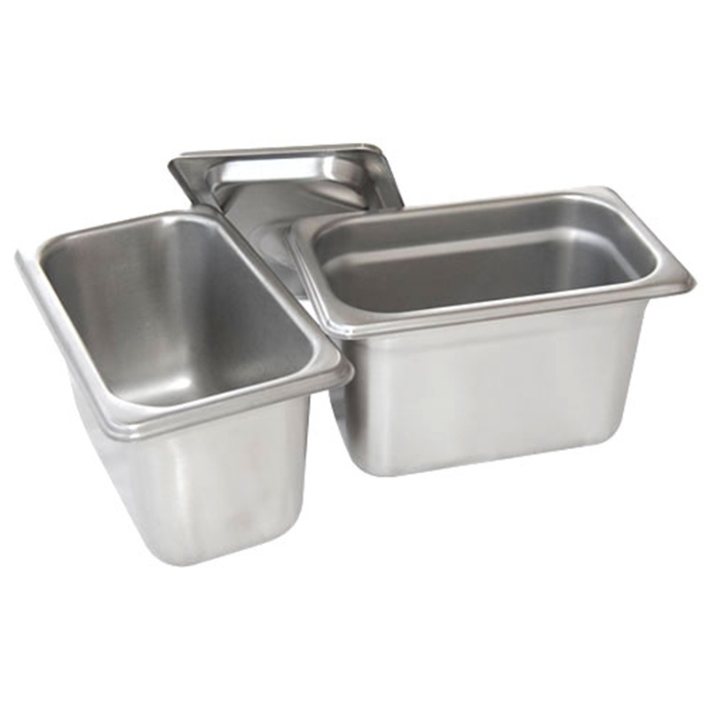 1/1 1/2 1/3 1/4 1/6 1/9 2/3 Customization Full Sizes Stainless Steel Containers Custom Gn Steam Pan For Hotels